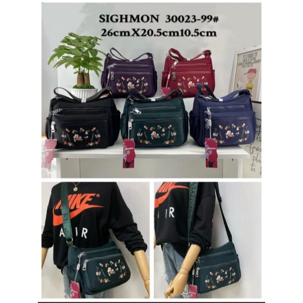 Tas Selempang wanita Sighmon 30023-99# Original Import