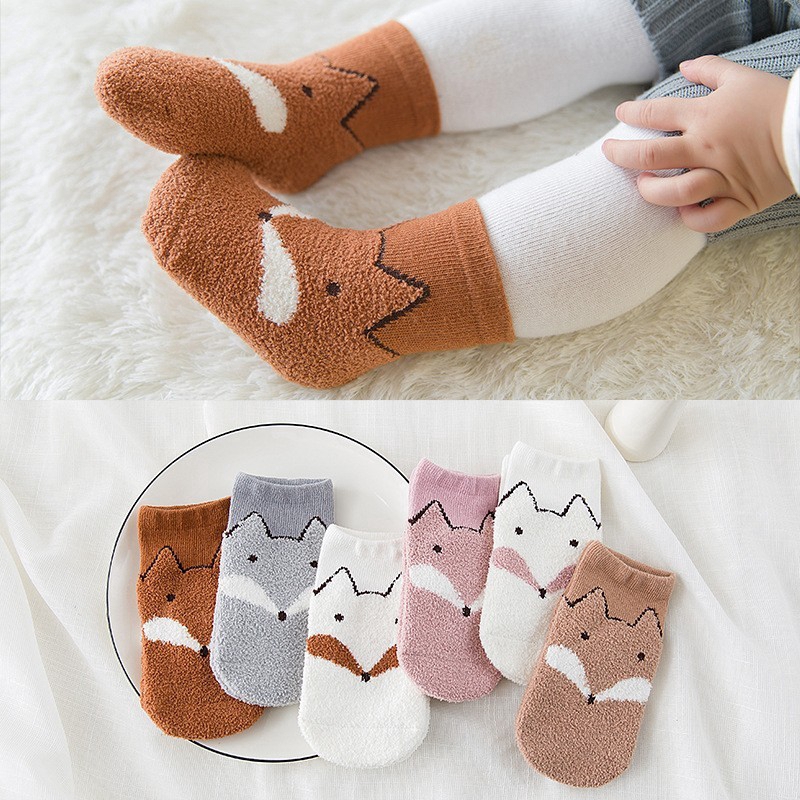 3 Pasang Kaos Kaki Katun Lembut Bayi Laki laki Perempuan 3 Pasang Kaos Kaki Katun Lembut Bayi Laki laki Perempuan
