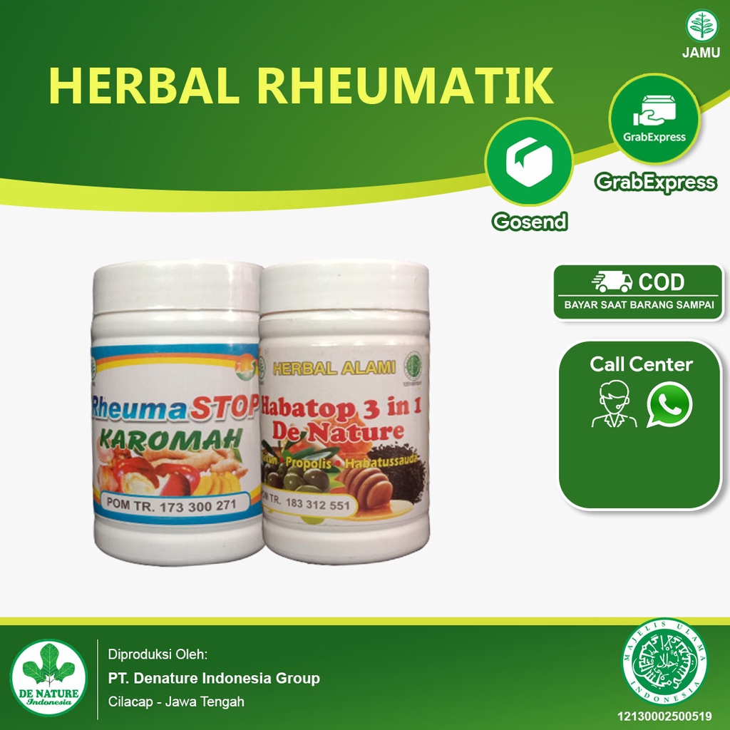 OBAT REMATIK/OTOT KAKU/NYERI SENDI/PEGAL LINU/NYERI OTOT/ENCOK/REUMATIK/KESEMUTAN/RADANG SENDI