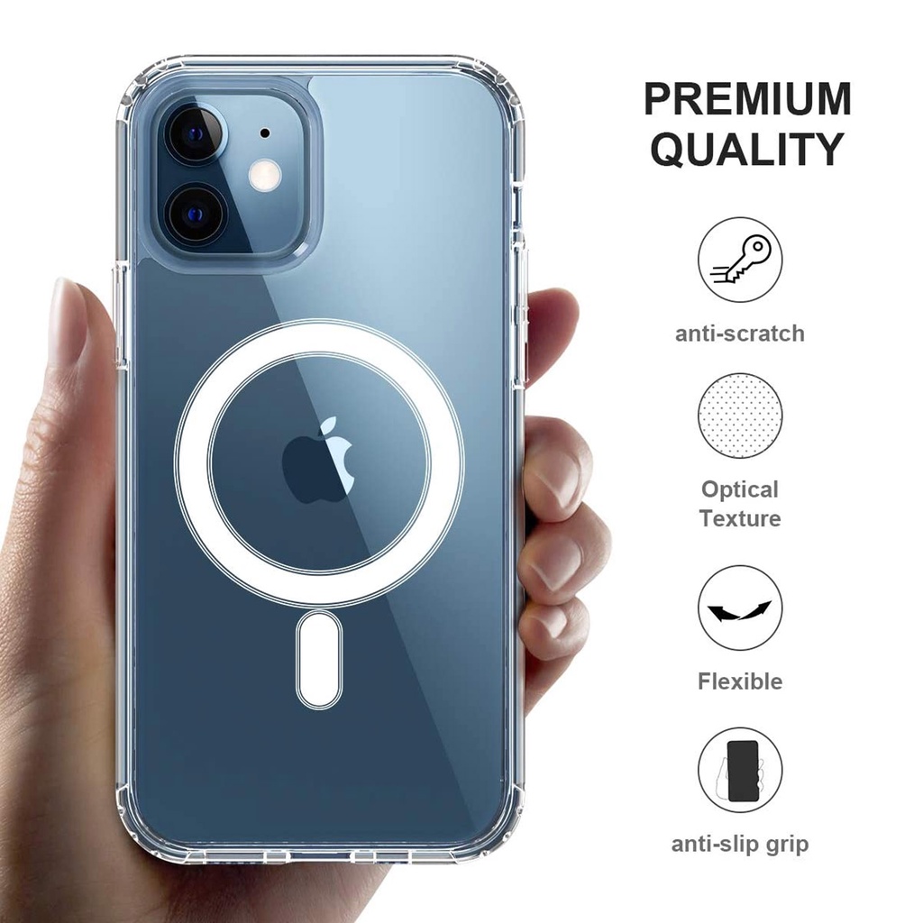 Iphone XR XS Max X Iphone 11 11 Pro 11 Pro Max 12 12 Mini 12 Pro 13 13 Mini 13 Pro 13 Pro Max Clear Case With Magsafe