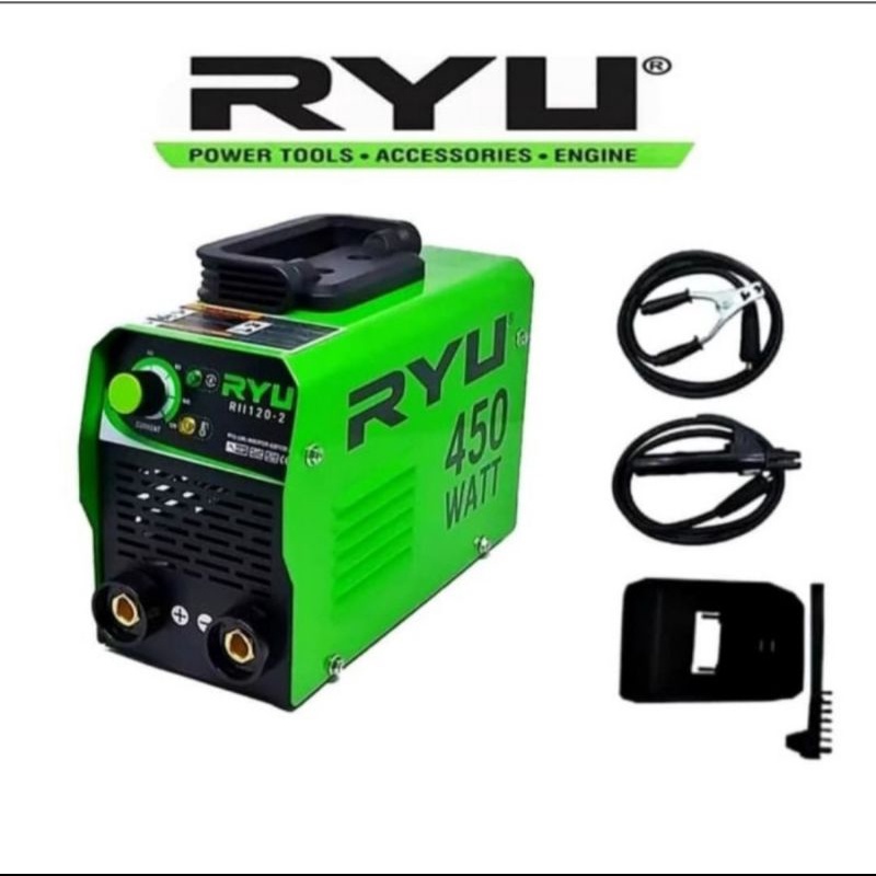 ryu rii 120-2 mesin las listrik inverter 450w 450 watt rii120 2