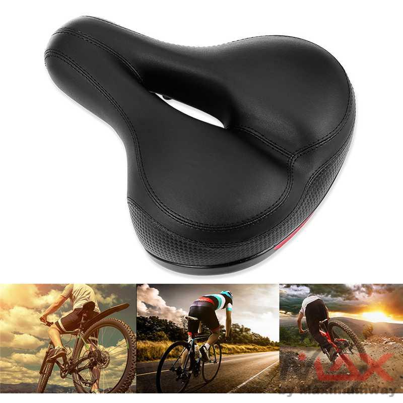 Sadel sepeda empuk untuk yg gemuk / jok sepeda pantat lebar / Shock Absorber Big Butt bicycle MTB