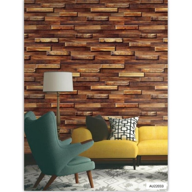 Jual WALLPAPER DINDING VINYL MOTIF BATU ALAM DAN KAYU | Shopee Indonesia