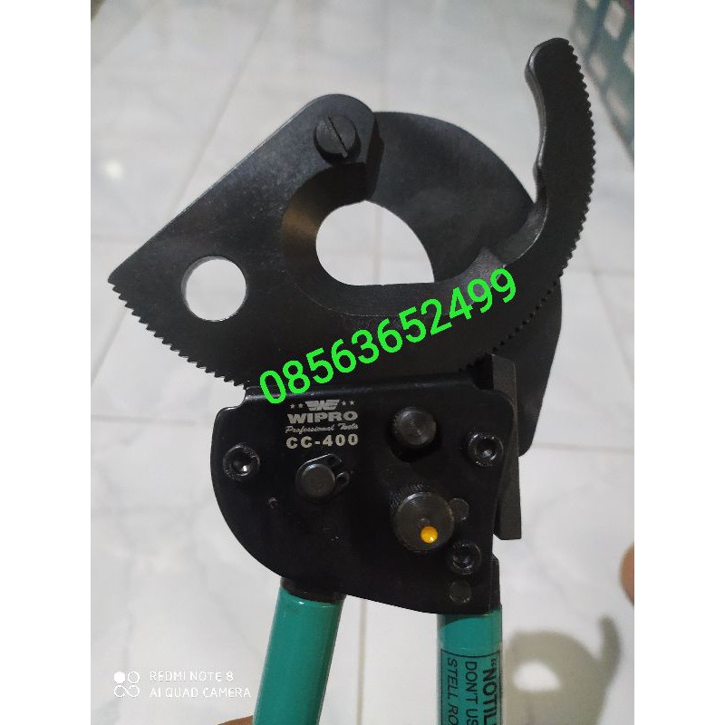 

Gunting Kabel Ratchet Cable Cutter Wipro