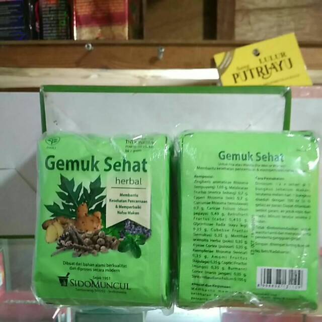

Jamu gemuk sehat sidomuncul