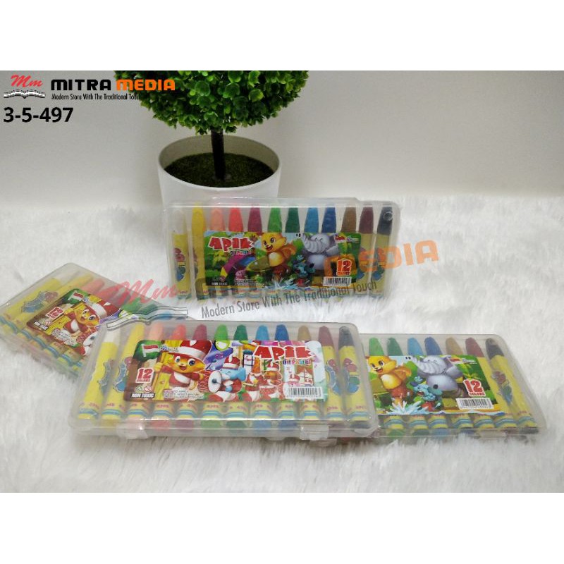 

CRAYON OIL PASTEL 12 WARNA MURAH