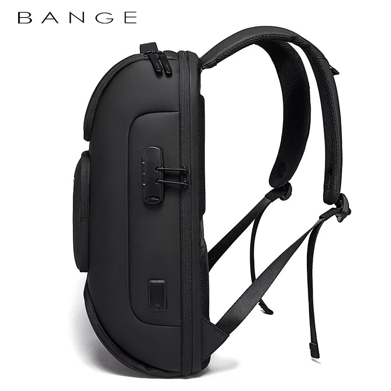 Bange Tas Ransel pria Laptop Backpack Lock USB 15.6 Inch BG7216Plus