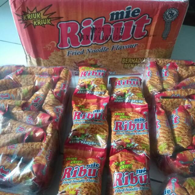 Jual Mie Ribut Kriuk Kriuk Snack Berhadiah Isi 100 Pcs Shopee Indonesia