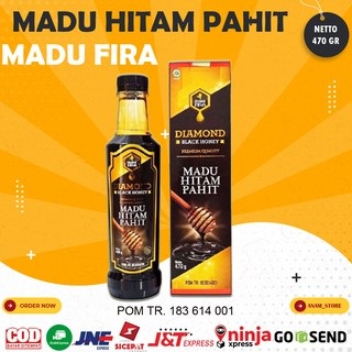 Madu Hitam Pahit Diamon Black Honey 470 Gram Madu Fira Original