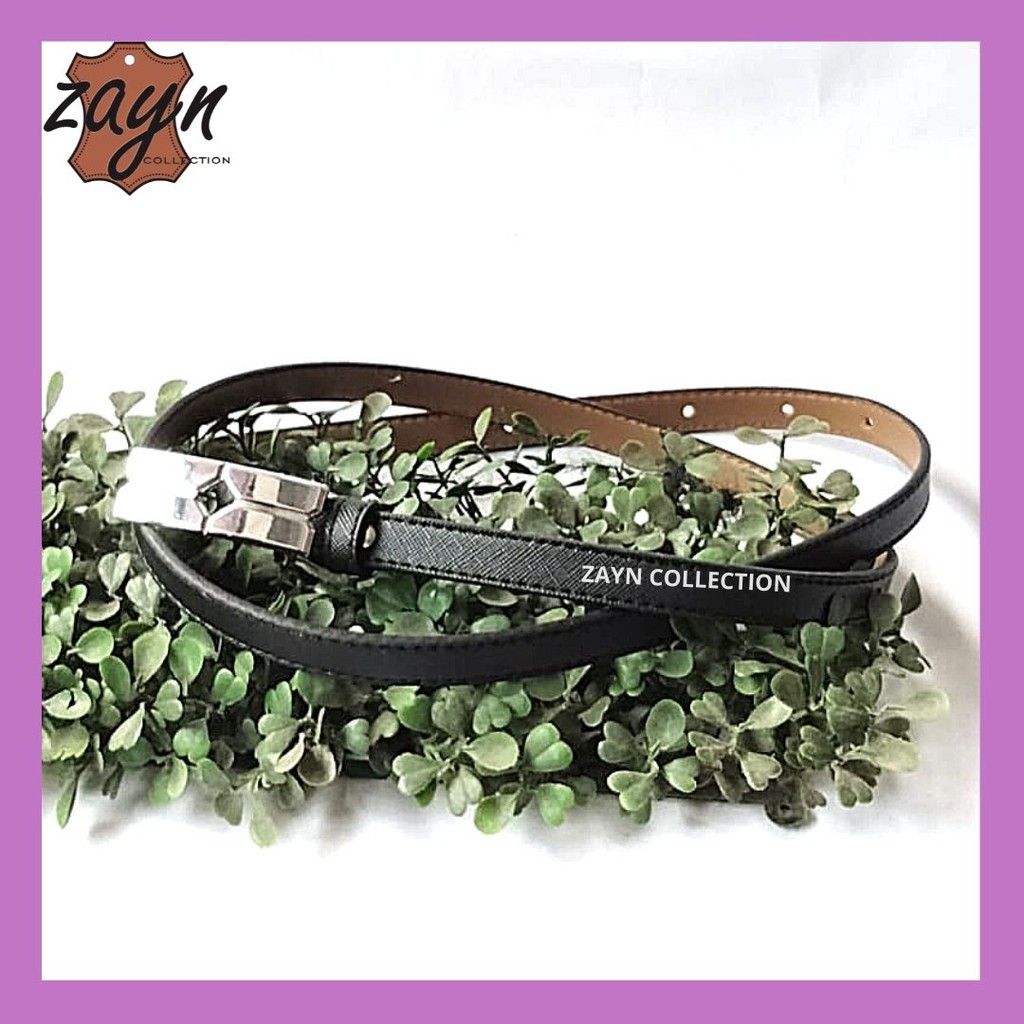 Gesper Wanita Kecil Ikat Pinggang Korea Fashion Women belt Kekinian Casual Sabuk Cewe Bahan Kulit