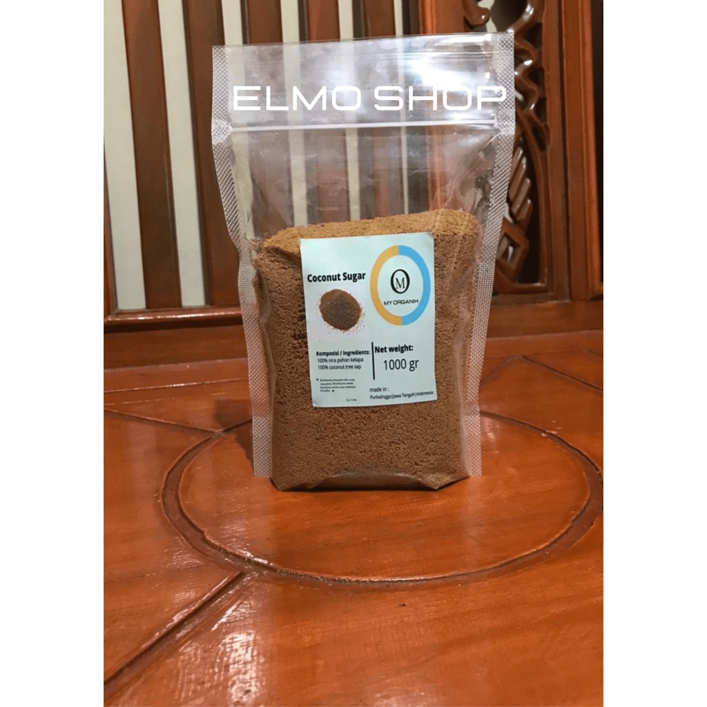 

My Organik Coconut Sugar/Gula Kelapa Serbuk/Gula Jawa Semut isi 1 Kg