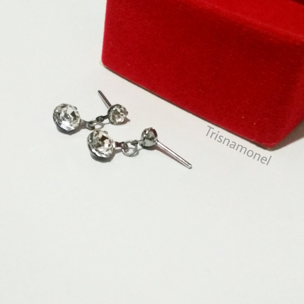 ANTING MONEL TUSUK DIAMOND ASFOUR MOTIF SUSUN