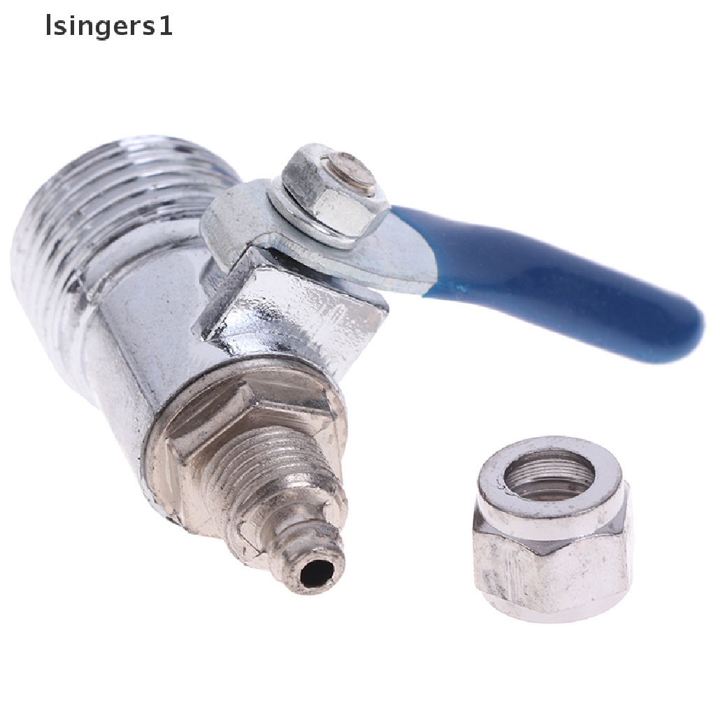 (lsingers1) Adapter Katup Bola 1 / 2 &quot;- 1 / 4&quot; RO Feed Filter Air Reverse Osmosis