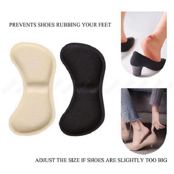 Bantalan Sepatu Alas Tumit Sepatu Insole Lekuk BUSA / Pelindung Anti Lecet