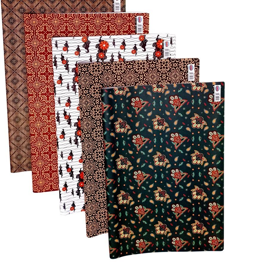 

Grosir kertas kado Sidu sinar dunia motif Batik isi 50 lembar