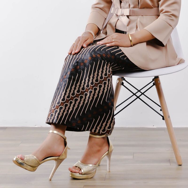 Rok Span Batik New - Model Belah Belakang