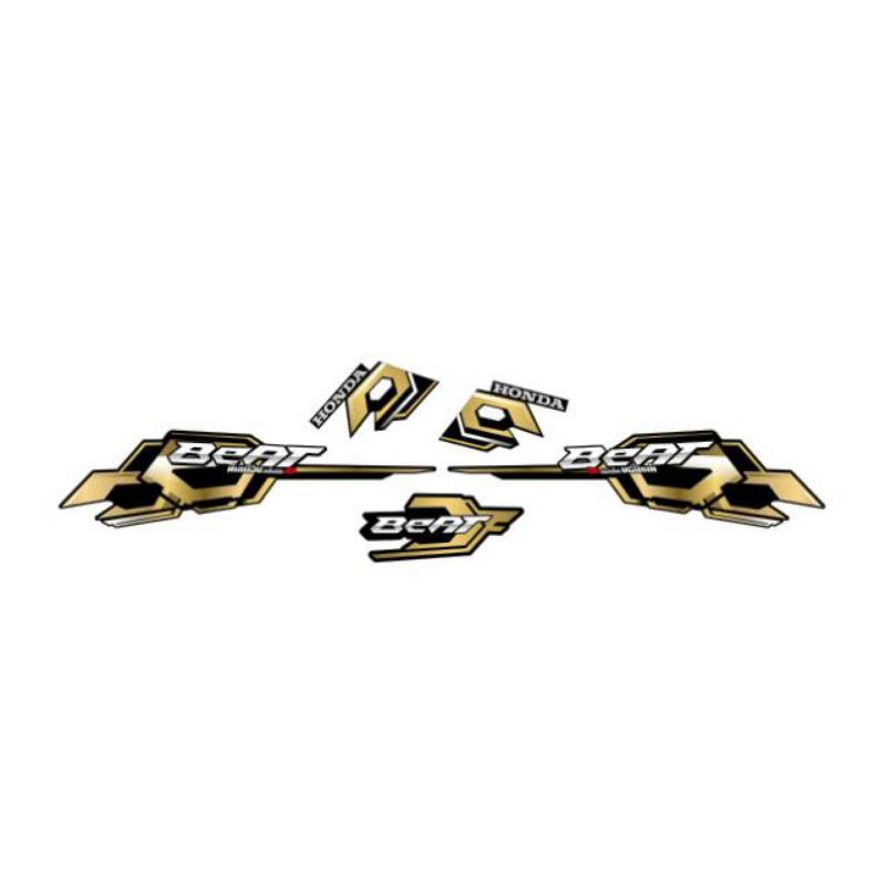 STRIPING BEAT KARBU LIST ORI GOLD 651