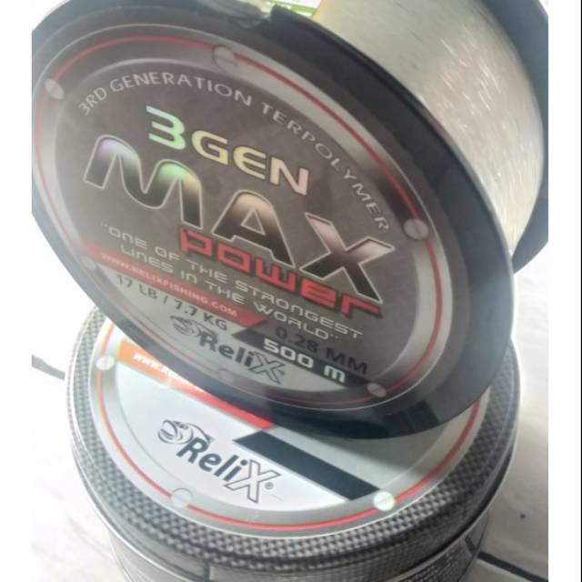Senar Relix 0.28mm Max power 500m