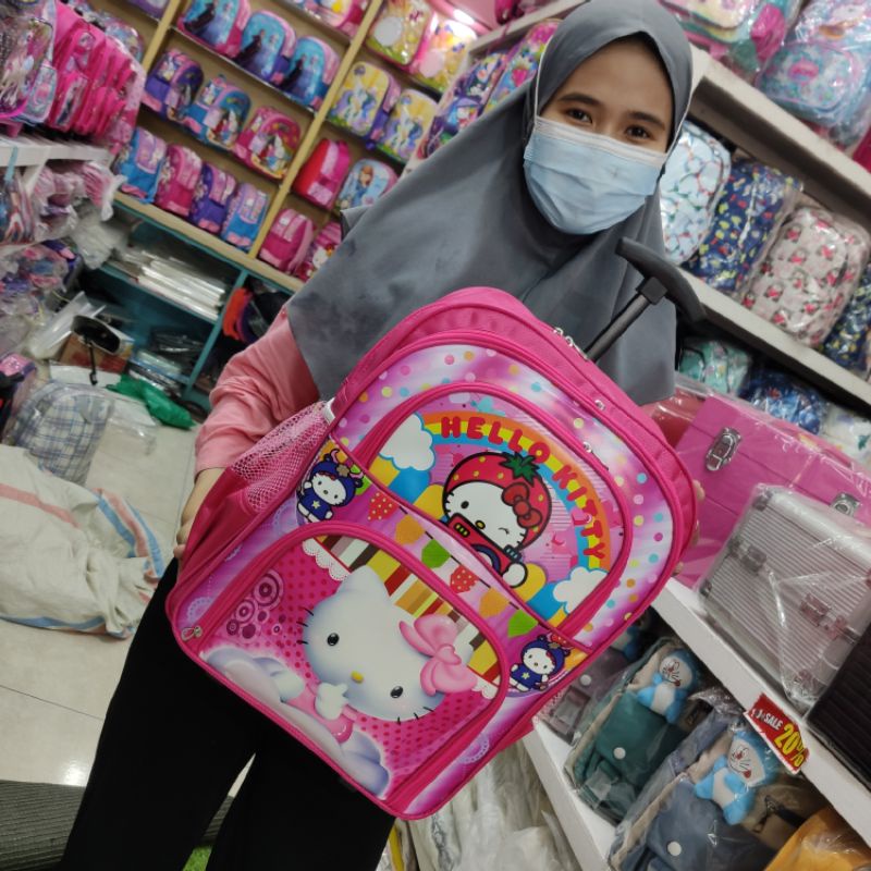 Tas Ransel Sekolah Anak SD Troly D1007