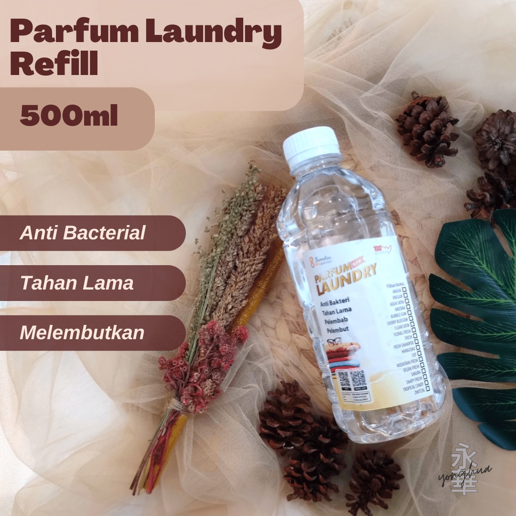 Parfum Laundry Pewangi Laundry 500ml Botol Refill