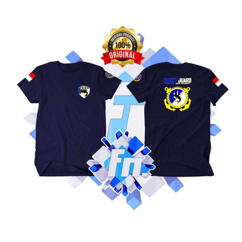 KAOS PENDEK DISHUB COAST GUARD KPLP TERBARU