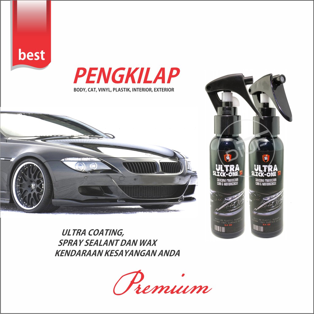 PENGKILAP kendaraan / spray sealant / pelindung cat / hi gloss / mobil / motor / helm / kaca / wax /