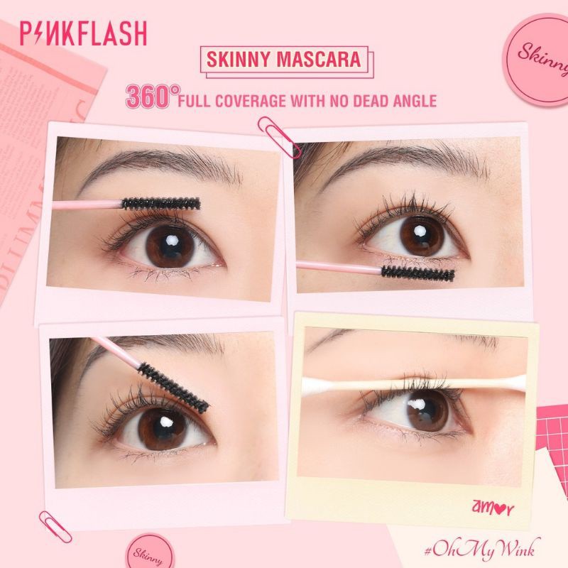 Pinkflash Limitless Eyelash Fiber Mascara Pinkflash Maskara Pinkflash Eyelash Pinkflash Maskara Pink Flash Mascara Pink Flash