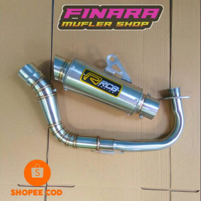 KNALPOT RACING RCB | KNALPOT RCB MATIC | KENALPOT RCB | KENALPOT RACING RCB BEAT