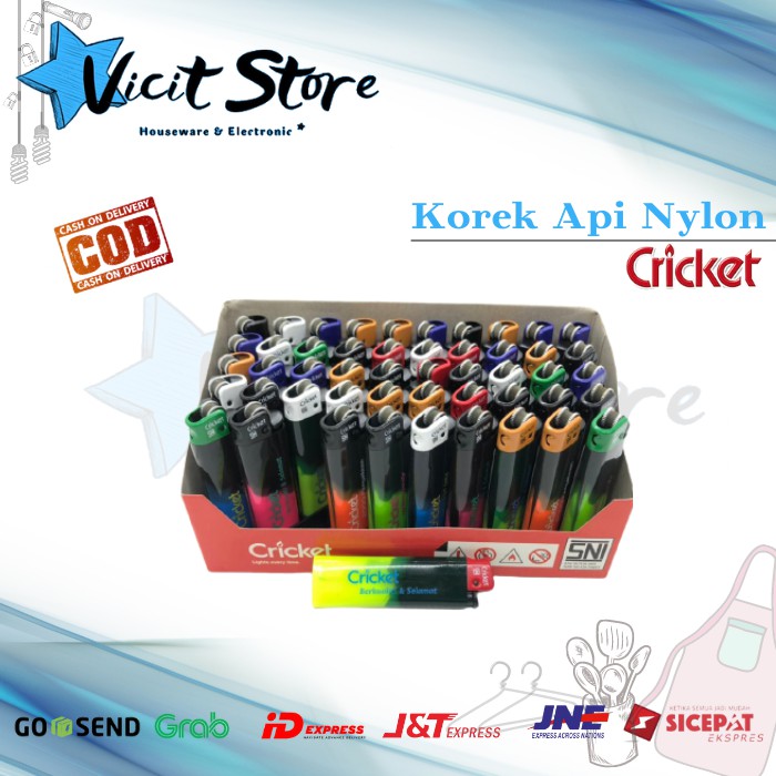 Korek Api Gas Cricket Body Nylon