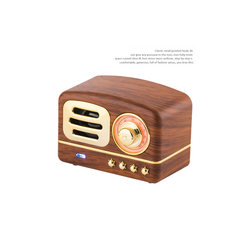 Speaker Bluetooth Vintage Retro Mini travelling size Classic vintage style Elegant &amp; Exquisite Cute Compact size very suitable for traveling Baru Retro Mini Speaker Nostalgia Hadiah Kreatif Hadiah Outdoor Portabel Kartu Subwoofer Bluetooth Audio