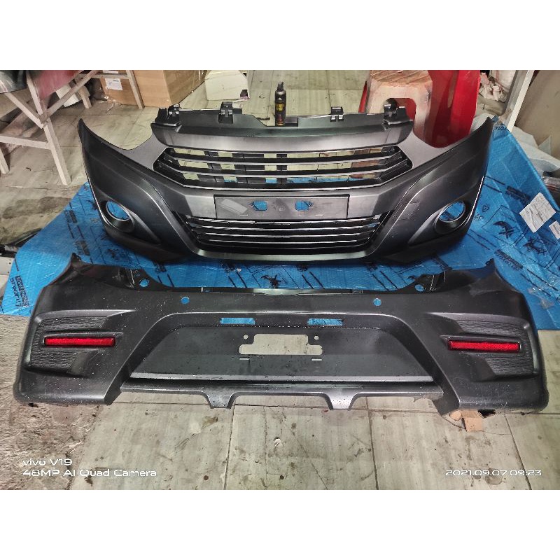 bumper ayla facelift