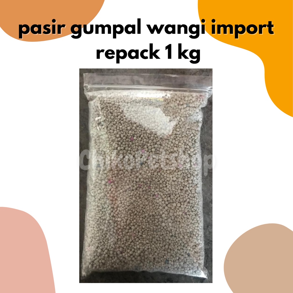 PASIR gumpal wangi import repack 1 kg