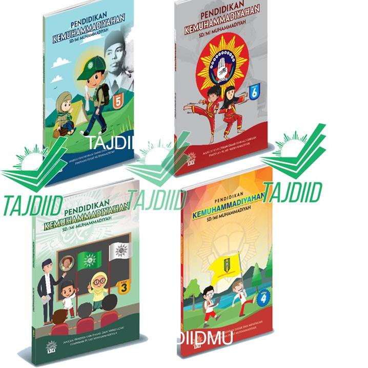 rw I6L BUKU PAKET PENDIDIKAN KEMUHAMMADIYAHAN SD/MI MUHAMMADIYAH KELAS 3, 4, 5, 6 RK Murah¯