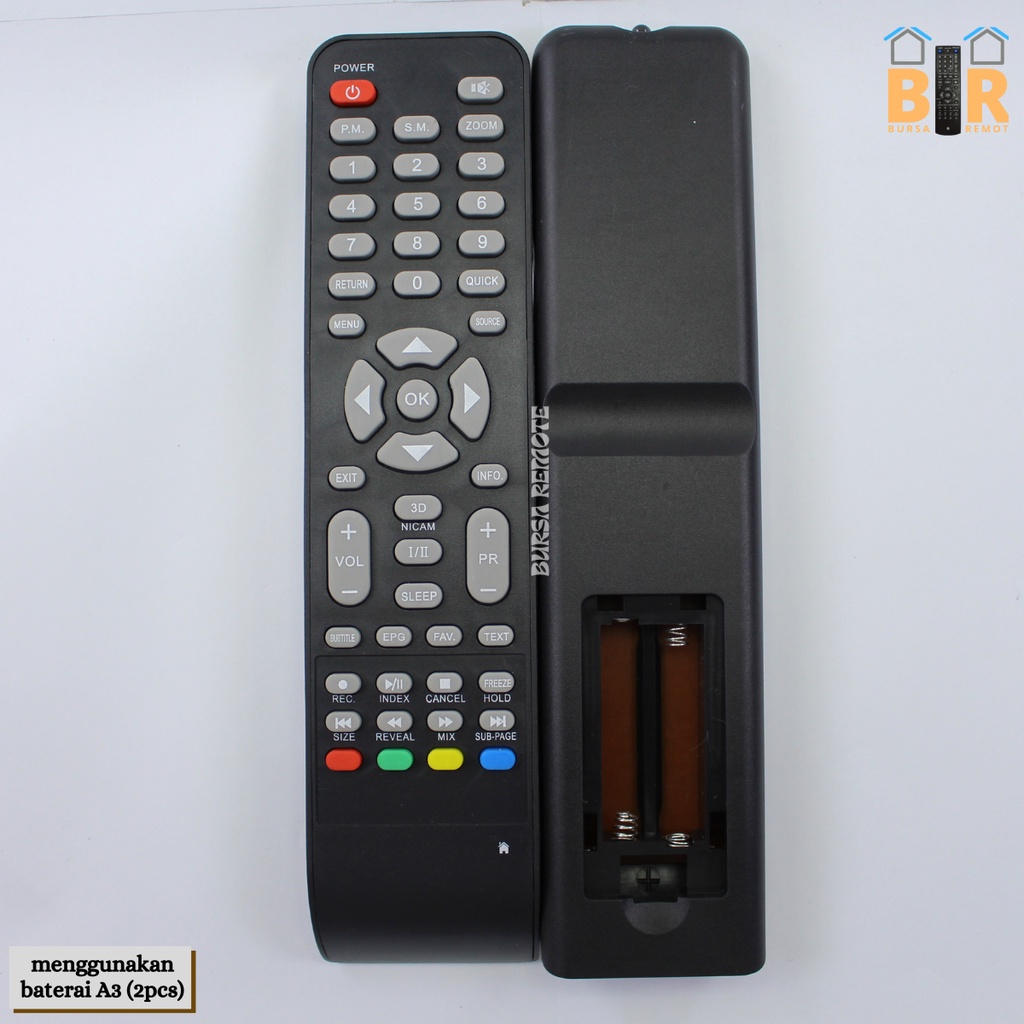 Remot / Remote TV LCD LED COOCAA Android Smart TV series multifungsi