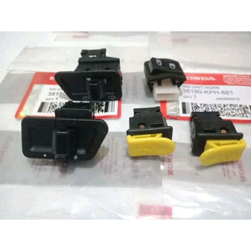 Saklar set Honda Beat Karbu / Vario Karbu / Fit New /