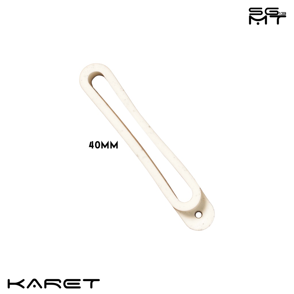 Karet Pods Vape Ukuran 13mm, 20mm, dan 40mm Warna Putih