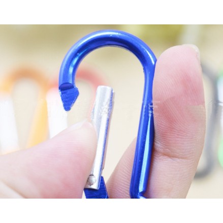 【COD】Carabiner Aluminium Alloy` Karabiner Mini` Gantungan Kunci` Keychain Lock` Quickdraw Buckle