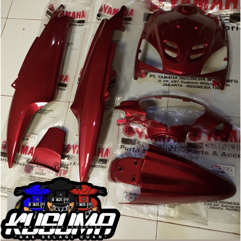 body alus fullset Mio sporty marron original Yamaha