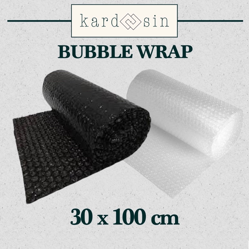 BUBBLE WRAP ROLL BUBBLEWRAP WRAPPING ECERAN METERAN JOGJA BENING HITAM PACKING PAKET 30X100 CM JOGJA YOGYA YOGYAKARTA SOLO DIY JAWA TENGAH KARDOOSIN