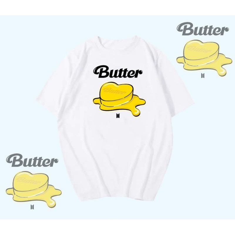 TSHIRT/TUMBLR TEE KAOS BUTTER BTS UNISEX PREMIUM TERMURAH