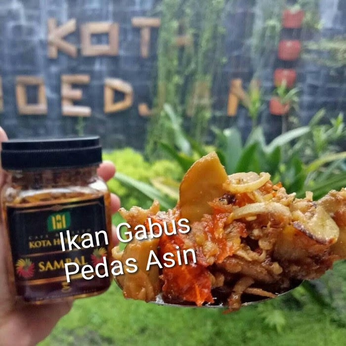 

Sambel kota Hoedjan - Sambal Gabus Asin, Paru Goreng & Cumi Asin