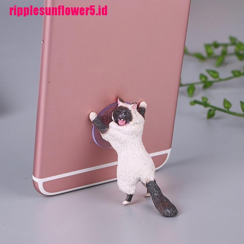 Stand Holder Bentuk Kucing Lucu Untuk Handphone