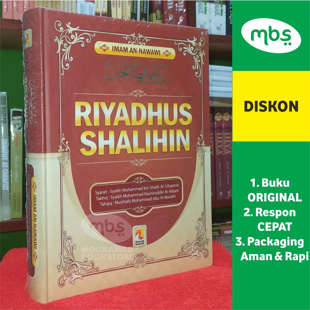 Jual Buku Riyadhus Shalihin Imam An Nawawi Insan Kamil Shopee