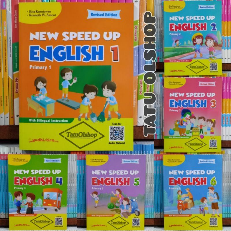 Buku New Speed Up English SD MI Kelas1 2 3 4 5 6 New Edition Original