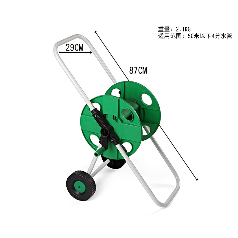 Gulungan Selang Air Dengan Roda Hose Reel Trolley 60meter  dengan 1/2&quot; hose