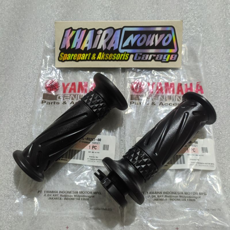 Handgrip mio nouvo original grip mio nouvo grip gas nouvo z nouvo lele handgrip nouvo sepasang origi