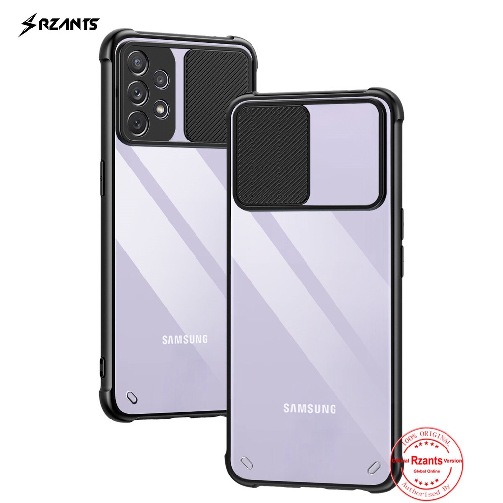 Case Samsung Galaxy A32 5G Armor Sliding Transparent Protection Camera Premium Casing