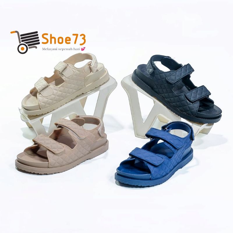 BARA BARA BBJ 1823 - TLGNB2 SIZE 36-40 ORIGINAL l Sandal gunung jelly wanita l Sendal tali cewek impor