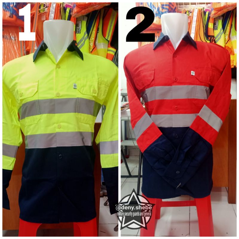 KEMEJA BAJU SAFETY