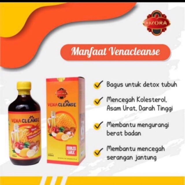 

BISA COD Vena Cleanse Ozora 325ml VENACLEANSE anti sakit jantung vena cleanse